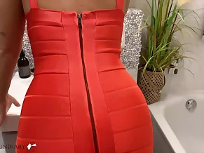 sex round tight bodycon dress compilation, projectsexdiary